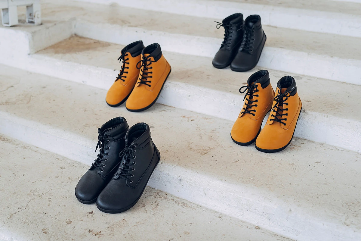 Ботинки Ahinsa Shuma City Barefoot — горчичный, фото 8