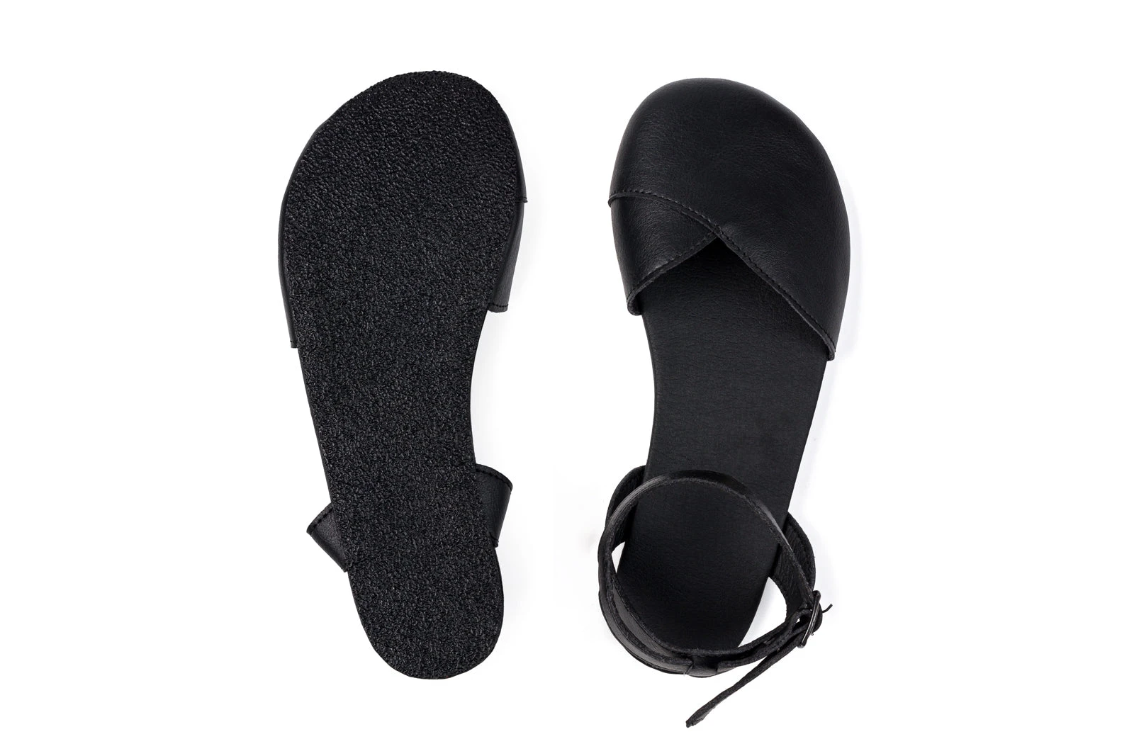 Балетки Ahinsa Ballerina Barefoot — чёрный, фото 4