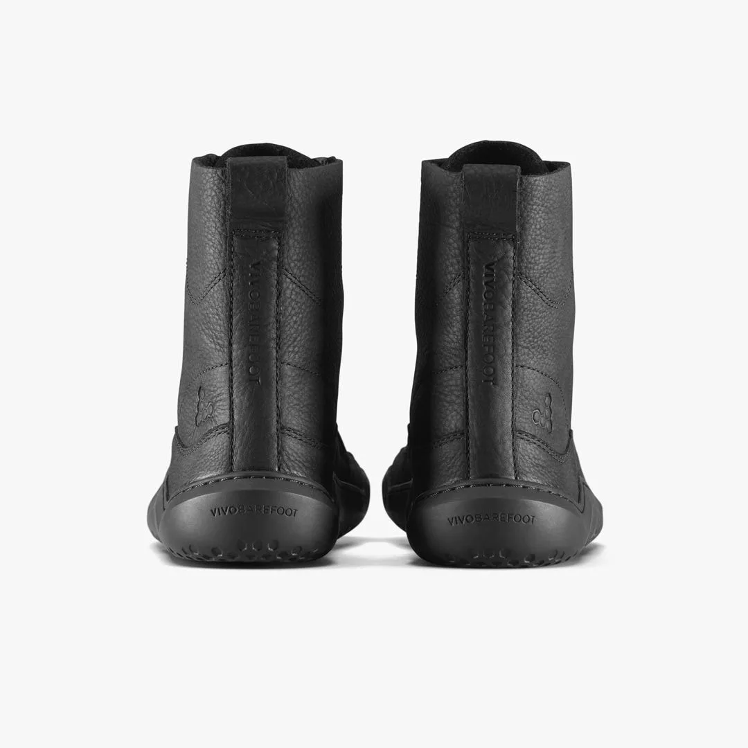 Ботинки Vivobarefoot Gobi Boot II — женская модель, чёрный, фото 5