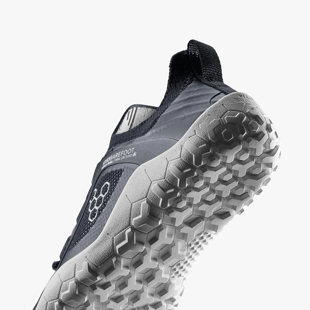 Кроссовки Vivobarefoot Primus Trail Knit FG — для подростков, чёрный, фото 7