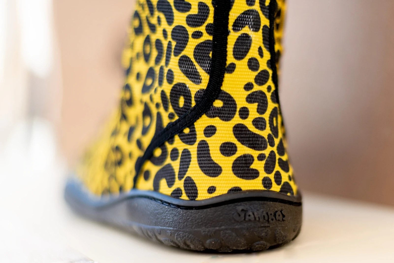 Босоногие ботинки Sambas the bambas Leo Amarillo — жёлтые леопардовые, фото 3