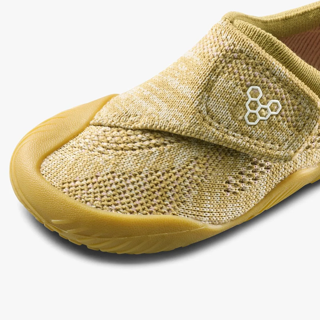 Кроссовки Vivobarefoot Motus Knit — для малышей, песочно-жёлтый, фото 6